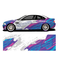 Racing Car Wrap Design Custom Livery