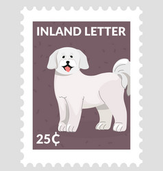 Inland Letter Postmark Or Postcard With Puppy