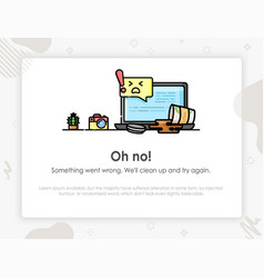 Error Page Page Not Found Something Went Wrong