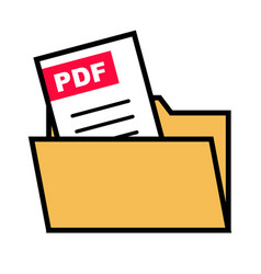 Pdf File And Folder Icons