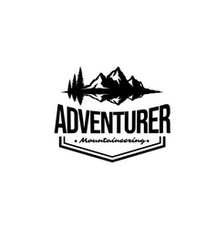 Adventure Himalaya Mountain Logo Silhouette