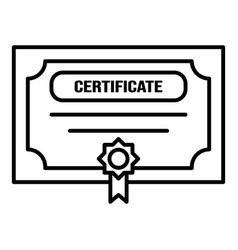 Certificate Icon Design Clipart Isolated