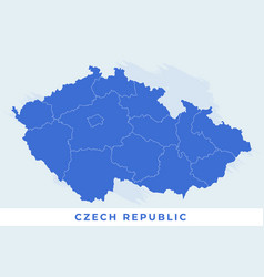 National Map Of Czech Republic