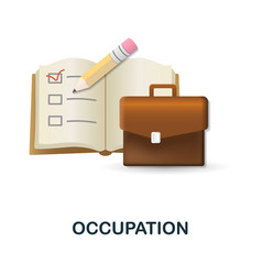 Occupation Icon 3d From Business Training