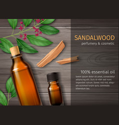 Sandalwood Wooden Background