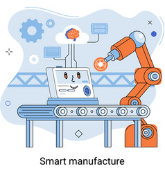 Smart Manufacture Concept With Automated