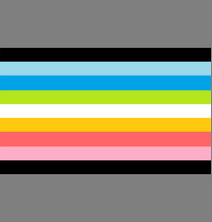 Queer Pride Flag Lgbt Community Nine Stripes