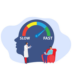 Fast And Slow Skill Growth Mindset Concept Doctor