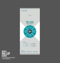 Medical Roll Up Banner Design