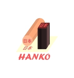 Hanko Cartoon Style Icon