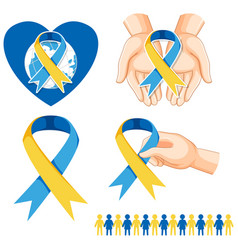 World Down Syndrome Day Sign Symbol