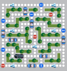 Board Game About The Police Pursuit