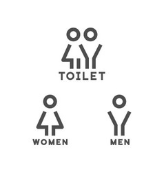 Toliet Signs