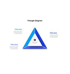 Triangle Is Divided Into 3 Parts Concept Of Three