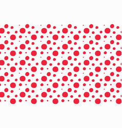 Hand Drawn Red Polka Dot Design