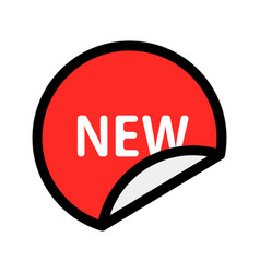 New Seal Icon Or Label Or Products Icon