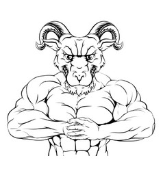 Strong Ram Mascot