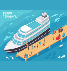 Ferry Terminal Isometric