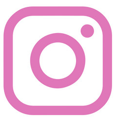 Instagram Pink Icon Logo Design