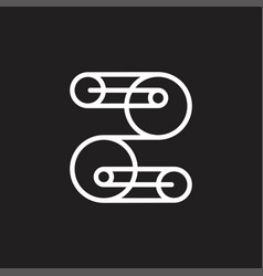 Letter Z Rope Machine Logo