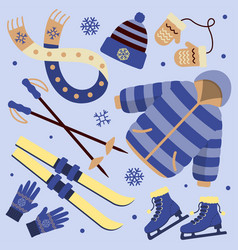 Big Collection Of Winter Clothes For Sport