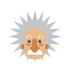 Albert Einstein Cartoon Icon