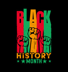 Black History Month T Shirt Design