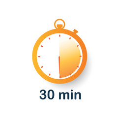 30 Minutes Clock Icon