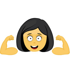 Emoji Woman Biceps