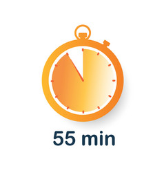 55 Minutes Clock Icon