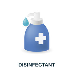 Disinfectant Icon 3d From Cleaning Collection