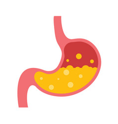 Stomach Icon The Contains Gastric Juice