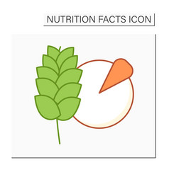 Total Carbohydrates Color Icon