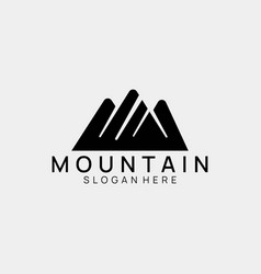 Hill Mountain Logo Template Icon