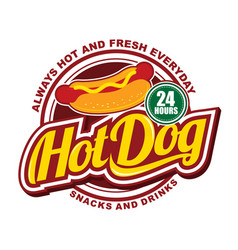 Hot Dog Store Logo Design