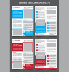 Business Case Study Newsletter Template