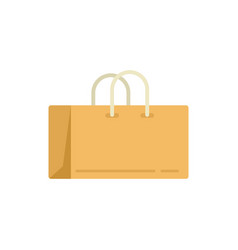 Eco Package Icon Flat Food Bag