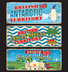 Virgin Islands Antarctic Indian Ocean Regions