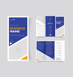 Trifold Brochure Design Corporate Business Company