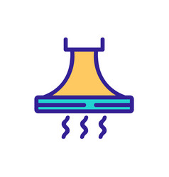 Fume Hood In Kitchen Icon Outline