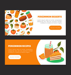 Persimmon Desserts And Recipes Landing Page