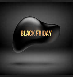 Black Friday Sale Premium Badge With Gold