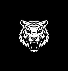 Tiger - Minimalist And Flat Logo