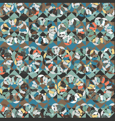 Abstract Geometric Shapes Seamless Pattern