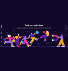 Customer Retention Loyalty Client Attract Banner