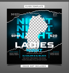 Ladies Night Party Flyer Template