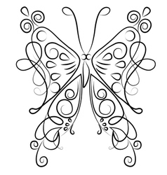 Butterfly Royalty Free Vector Image - VectorStock