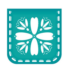 Floral Pennant Icon