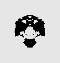 Rorschach Ink Flat Icon Simple Style