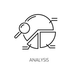 Analysis Cms Content Management System Line Icon